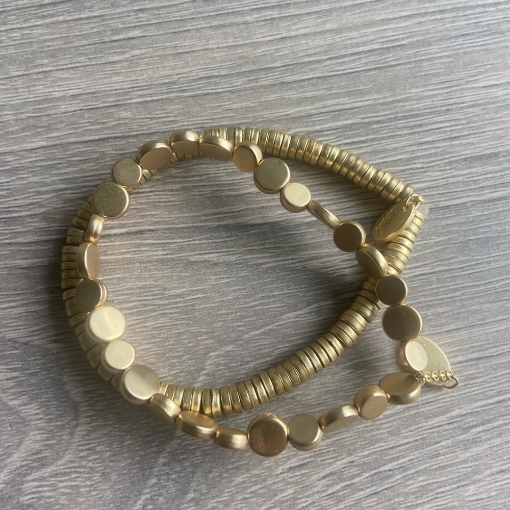 Aerie Gold Bracelet 2 pack